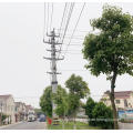 11M double loop electricity transmission steel pole